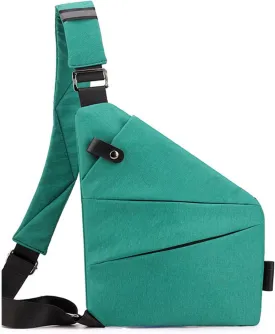 Anti Theft Travel Bag for Women Men, 2025 Slim Sling Multi-pocket Crossbody Travel with Adjustable Strap