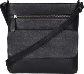 ANTONIO VALERIA Christmas Gift Piper Leather Crossbody Bag