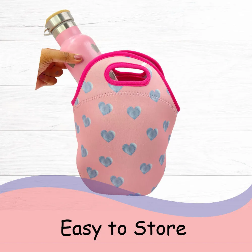 Neoprene Lunch Bags - Heart
