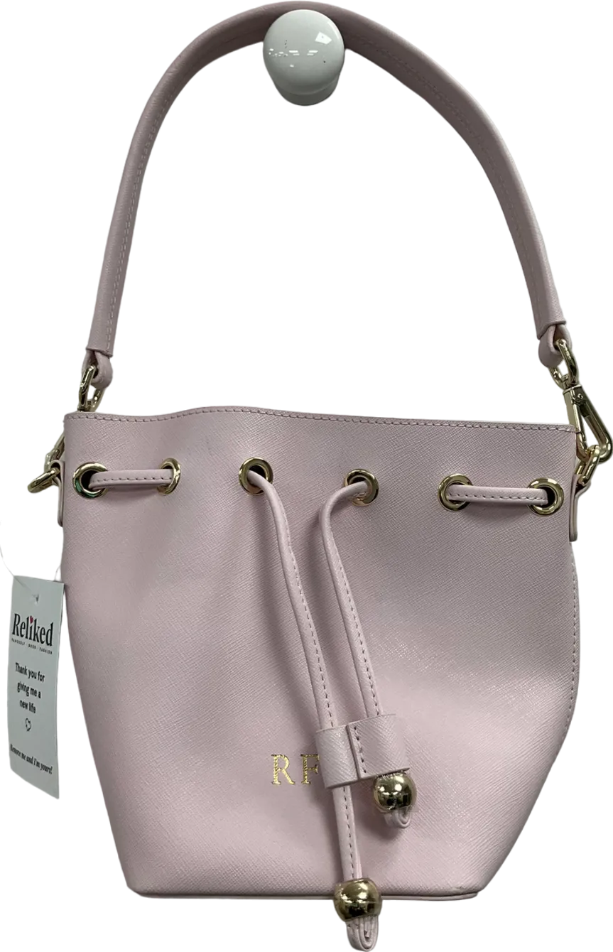 The Daily Edit Pink Personalised RF Top Handle Bag One Size