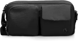 Titosha Anti Theft Crossbody Bags for Women and Men, RFID Blocking Cross Body Bag Trendy Small Crossbody Casual Purses Shoulder Bag Handbags for Travel Black