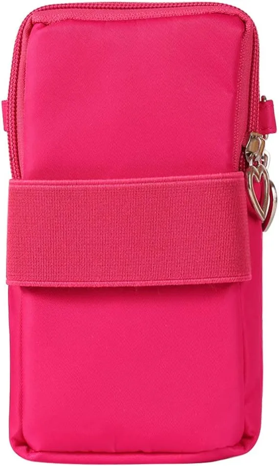 Women Small Crossbody Phone Bag Cell Phone Purse Shoulder Pouch Armband Wallet Case Handbag for iPhone Samsung Google Pixel