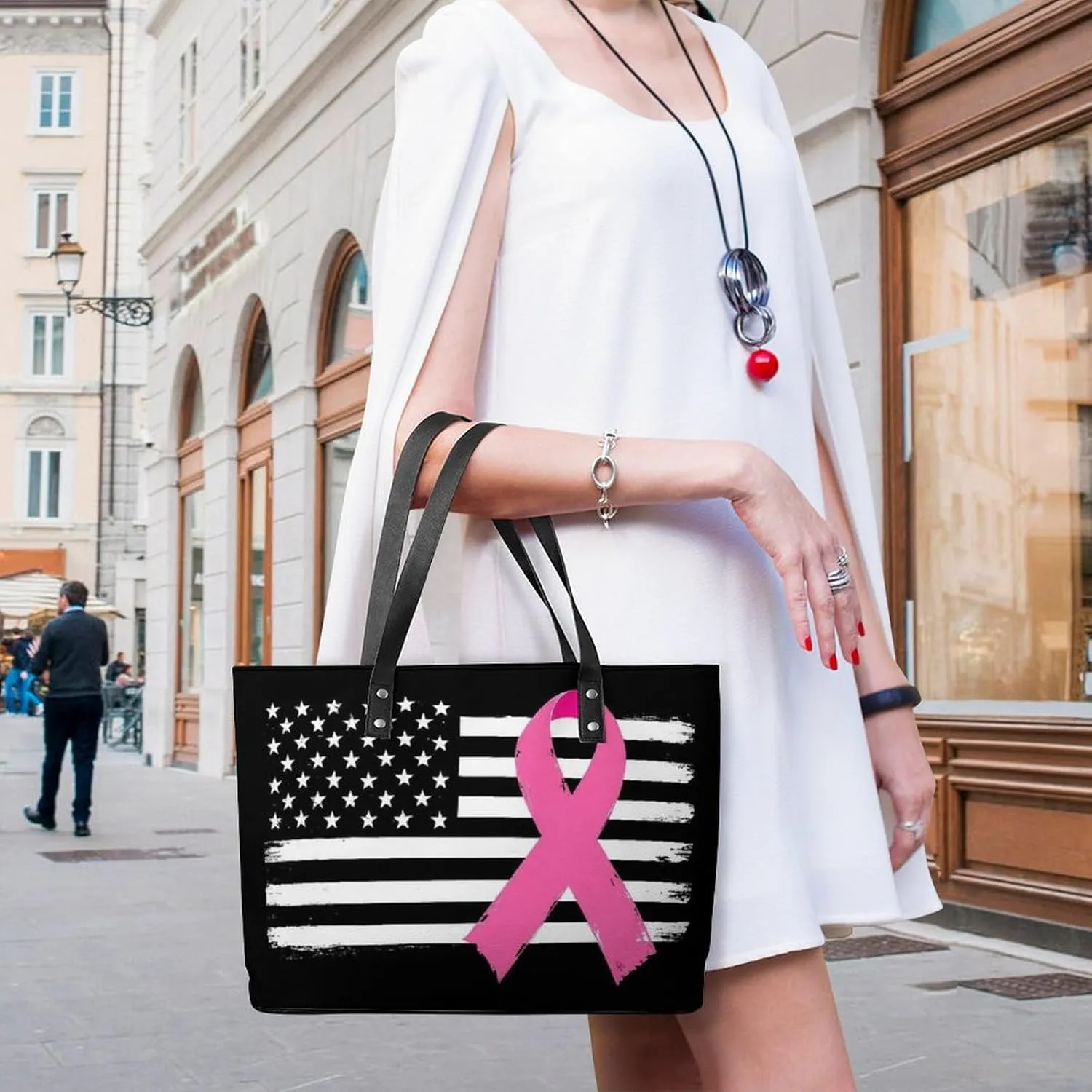 Women's Leather Large Capacity Work Tote Bag Handbags Big Commuter Bag